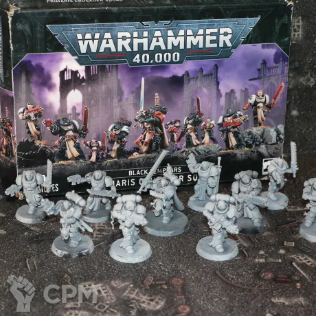 Описание картинки Black Templars Crusader squad от OMG_SL по цене 4 990руб | Свободный Рынок Миниатюр - СРМ