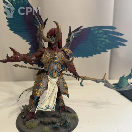 Описание картинки Magnus the red от Solun по цене 10 000руб | Свободный Рынок Миниатюр - СРМ