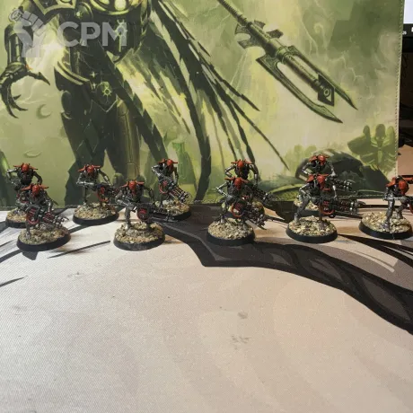 Описание картинки Necron Warriors 10 шт. от MishaTsoi по цене 1 500руб | Свободный Рынок Миниатюр - СРМ