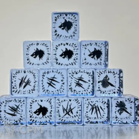 Описание картинки Space wolf dice от Заяц_ по цене 4 000руб | Свободный Рынок Миниатюр - СРМ