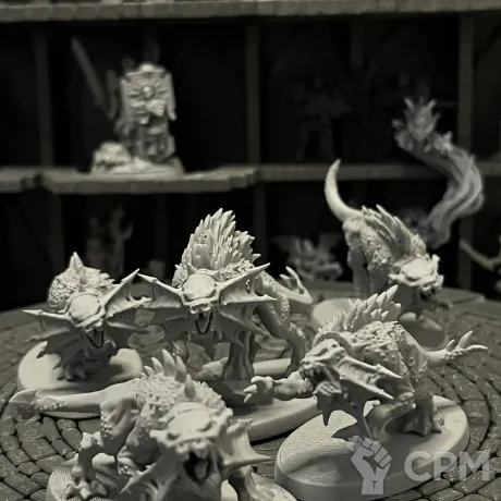 Описание картинки Warhammer 40000 Flesh Hounds от Houston Program по цене 800руб | Свободный Рынок Миниатюр - СРМ
