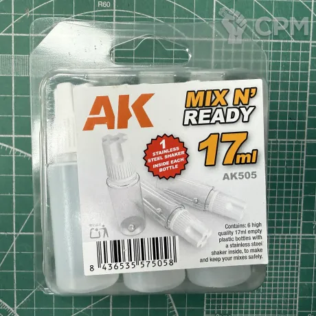 Описание картинки AK mix n’ ready 6x17ml от Slobarev  по цене 590руб | Свободный Рынок Миниатюр - СРМ