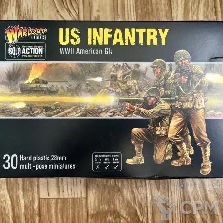 Описание картинки US Infantry от ColinPJ по цене 4 800руб | Свободный Рынок Миниатюр - СРМ