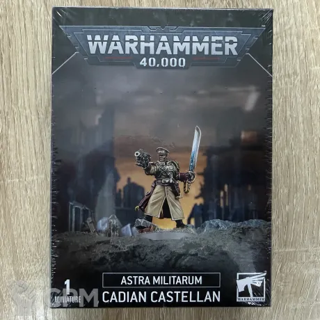 Описание картинки Cadian Castellan от Slobarev  по цене 3 800руб | Свободный Рынок Миниатюр - СРМ