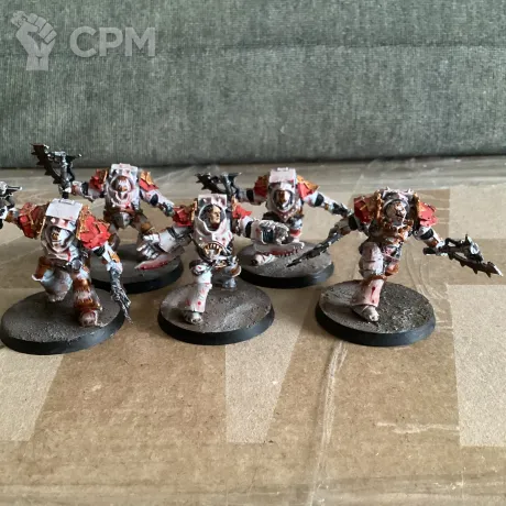 Описание картинки chaos terminator squad World eaters red butchers от User57488 по цене 2 600руб | Свободный Рынок Миниатюр - СРМ
