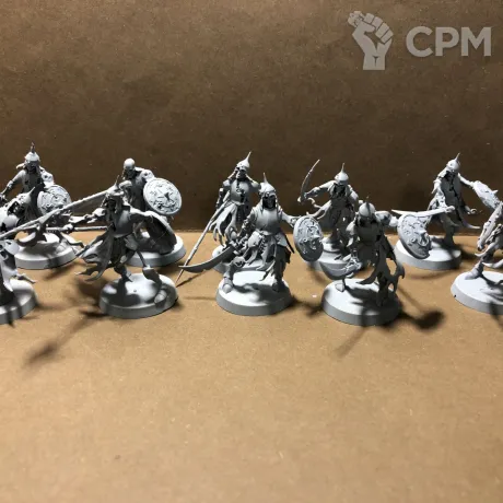 Описание картинки Soulblight Gravelords: Deathrattle Skeletons,литьё от Dentreed по цене 100руб | Свободный Рынок Миниатюр - СРМ