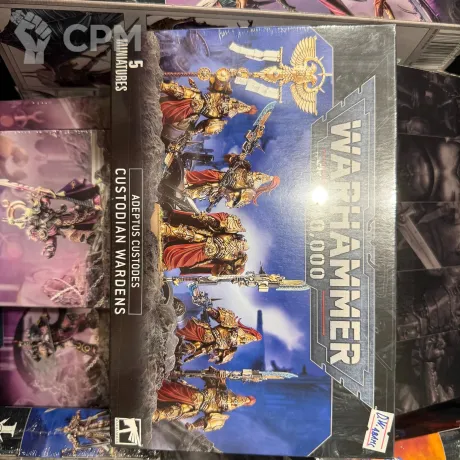 Описание картинки Custodes wardens от  Emperor's Forge по цене 100руб | Свободный Рынок Миниатюр - СРМ