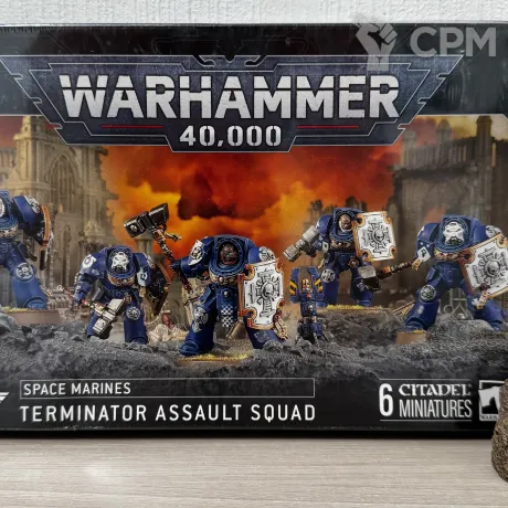 Описание картинки Terminator Assault Squad от Lightman по цене 5 000руб | Свободный Рынок Миниатюр - СРМ