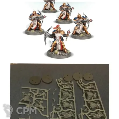 Описание картинки Stormcast Eternals Castigators от Salamanders Anvil по цене 1 500руб | Свободный Рынок Миниатюр - СРМ