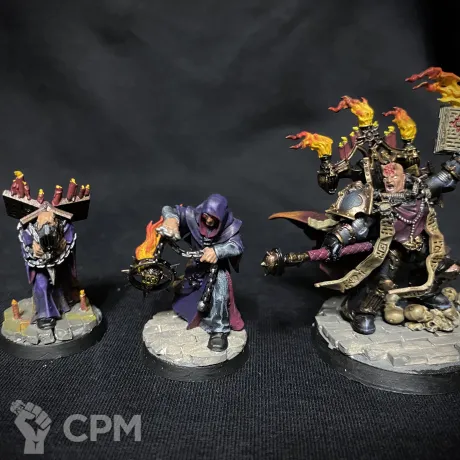 Описание картинки Chaos Space Marines Dark Apostle от lioconvoy по цене 4 990руб | Свободный Рынок Миниатюр - СРМ