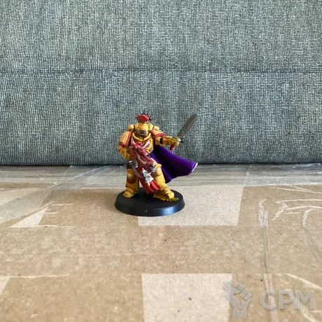 Описание картинки Space marines captain от User57488 по цене 1 900руб | Свободный Рынок Миниатюр - СРМ
