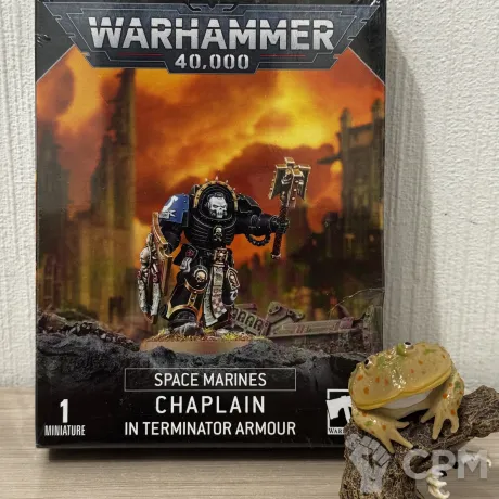 Описание картинки Chaplain in terminator armour от Lightman по цене 3 500руб | Свободный Рынок Миниатюр - СРМ