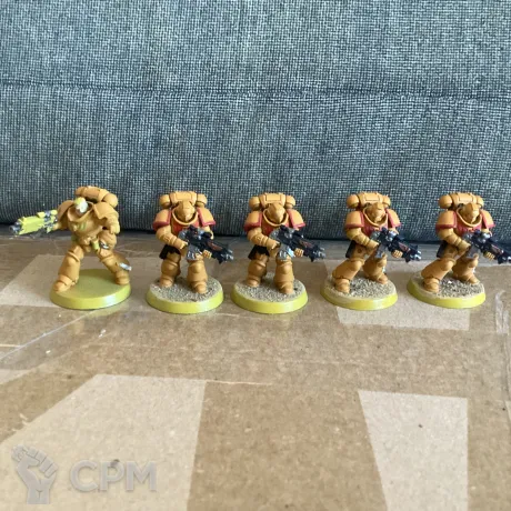 Описание картинки Intercessor squad от User57488 по цене 1 900руб | Свободный Рынок Миниатюр - СРМ