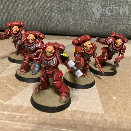 Описание картинки Assault intercessor squad от User57488 по цене 1 900руб | Свободный Рынок Миниатюр - СРМ