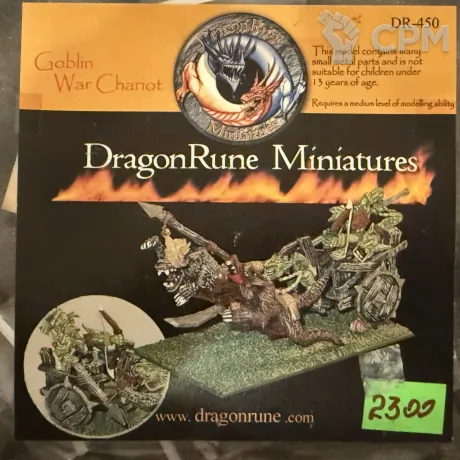 Описание картинки Коляска гоблинская на волках, Dragon Rune от Mik_Sour  по цене 5 000руб | Свободный Рынок Миниатюр - СРМ