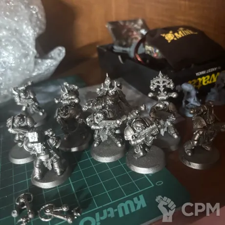 Описание картинки Chaos space marines от User45809 по цене 2 500руб | Свободный Рынок Миниатюр - СРМ