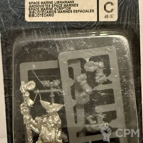 Описание картинки Space Marine Librarian от Mik_Sour  по цене 5 000руб | Свободный Рынок Миниатюр - СРМ