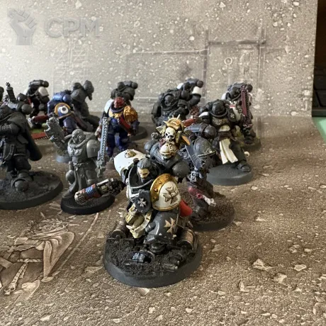 Описание картинки Небольшая армия Space Marines от Fin по цене 9 000руб | Свободный Рынок Миниатюр - СРМ