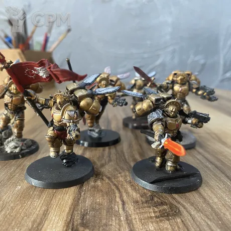 Описание картинки Sanguinary guard от TERRA NOVA по цене 100руб | Свободный Рынок Миниатюр - СРМ