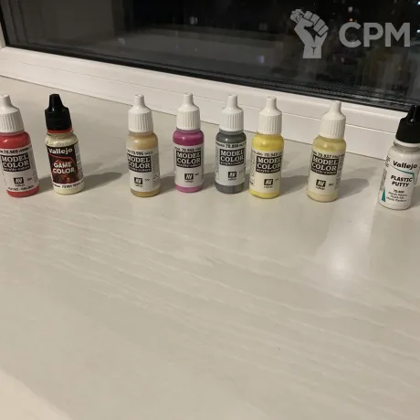 Описание картинки Набор красок Citadel и Vallejo от  по цене 8 200руб | Свободный Рынок Миниатюр - СРМ