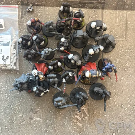 Описание картинки Армия Black Templars от Fin по цене 7 000руб | Свободный Рынок Миниатюр - СРМ