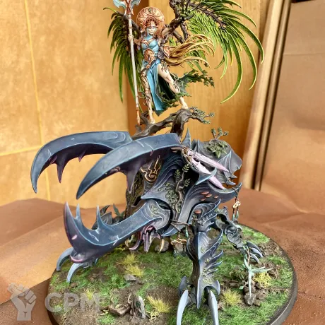 Описание картинки Alarielle the Everqueen от dirus777 по цене 11 500руб | Свободный Рынок Миниатюр - СРМ