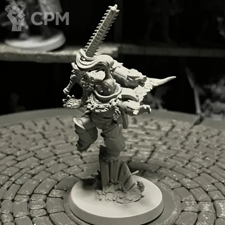 Описание картинки Warhhamer 40k Ragnar Blackmane от Houston Program по цене 300руб | Свободный Рынок Миниатюр - СРМ