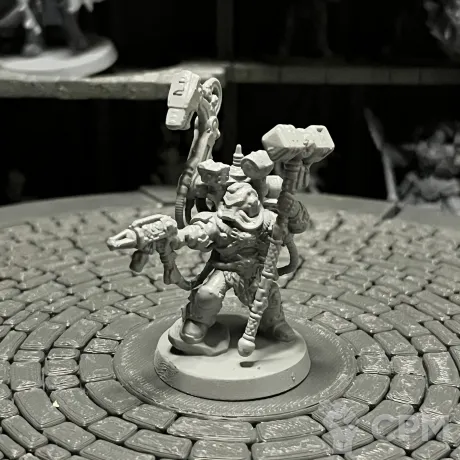 Описание картинки Warhhamer 40k Iron Priest от Houston Program по цене 200руб | Свободный Рынок Миниатюр - СРМ