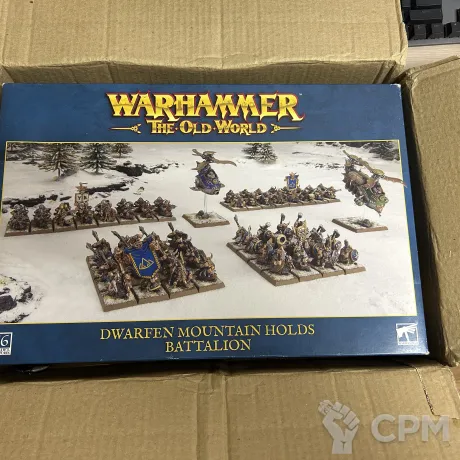 Описание картинки Dwarfen mountain holds battalion от RusBK по цене 16 000руб | Свободный Рынок Миниатюр - СРМ