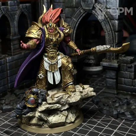 Описание картинки Magnus the Red, Thousand Sons Primarch от Marvinz по цене 6 500руб | Свободный Рынок Миниатюр - СРМ