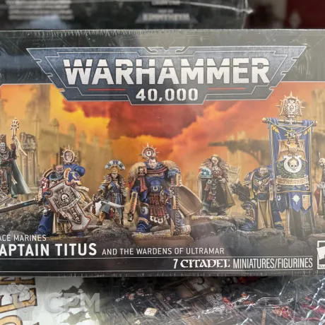 Описание картинки Captain Titus and The Wardens of Ultramar от Nikolas по цене 6 500руб | Свободный Рынок Миниатюр - СРМ