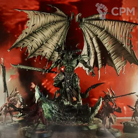 Описание картинки Be'lakor,belakor, the Dark Master от KhornyBabe  по цене 5 000руб | Свободный Рынок Миниатюр - СРМ