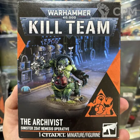 Описание картинки Kill team Archivist от Nikolas по цене 4 500руб | Свободный Рынок Миниатюр - СРМ