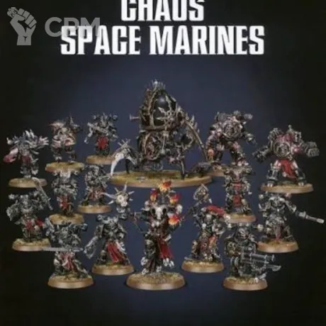 Описание картинки Start Collecting: Chaos Space Marines от Figurzilla  по цене 7 850руб | Свободный Рынок Миниатюр - СРМ
