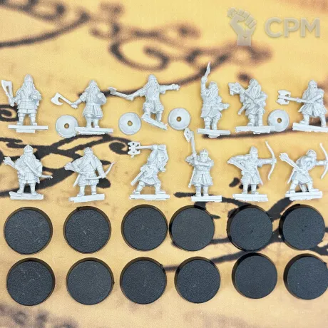 Описание картинки Dwarf Warriors Властелин колец от Лавка Саурона по цене 750руб | Свободный Рынок Миниатюр - СРМ