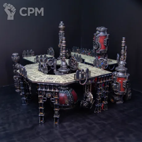 Описание картинки Battlezone Mechanicus от Monger по цене 69 500руб | Свободный Рынок Миниатюр - СРМ