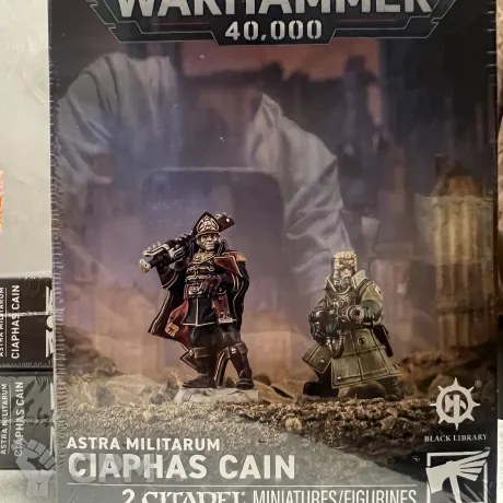 Описание картинки Ciaphas Cain от ABersenev по цене 4 500руб | Свободный Рынок Миниатюр - СРМ
