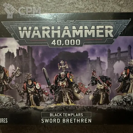 Описание картинки Black Templars Sword Brethren от Alternative Galaxy  по цене 5 990руб | Свободный Рынок Миниатюр - СРМ