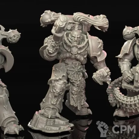 Описание картинки Havocs от Мастерская 3D Gia по цене 1 400руб | Свободный Рынок Миниатюр - СРМ