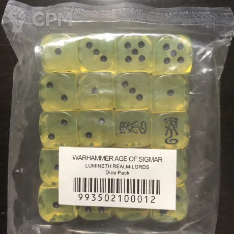 Описание картинки Кубы Lumineth Dice Set (новые, в упаковке) от Workshop.maya по цене 7 000руб | Свободный Рынок Миниатюр - СРМ