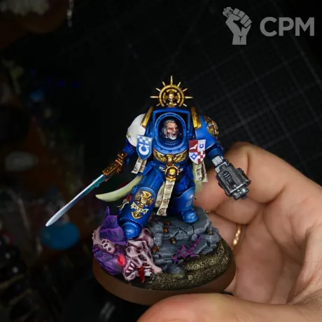 Описание картинки Ультрамарины небольшая банда от WarBoss  по цене 5 000руб | Свободный Рынок Миниатюр - СРМ