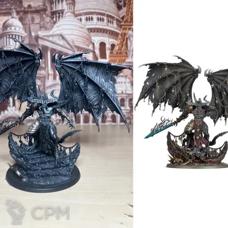 Описание картинки Be’lakor, the Dark Master от Lomantik по цене 12 000руб | Свободный Рынок Миниатюр - СРМ