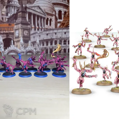Описание картинки Pink Horrors #4 (10 моделей) от Lomantik по цене 3 000руб | Свободный Рынок Миниатюр - СРМ