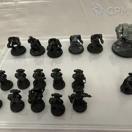 Описание картинки Космодесант из стартера Битва за чёрный предел / Spacemarines Assault on Black Reach от LuciferTears по цене 11 000руб | Свободный Рынок Миниатюр - СРМ