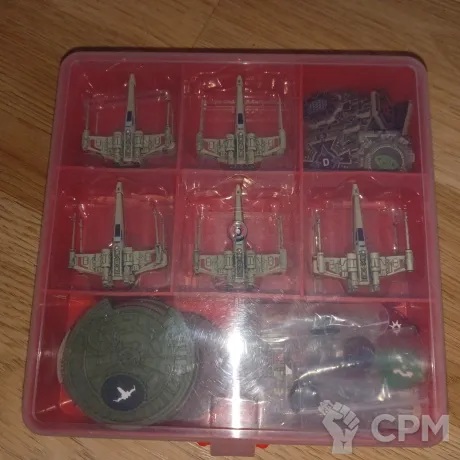 Описание картинки 5 X-Wing + 2 руля от Iliass по цене 3 500руб | Свободный Рынок Миниатюр - СРМ