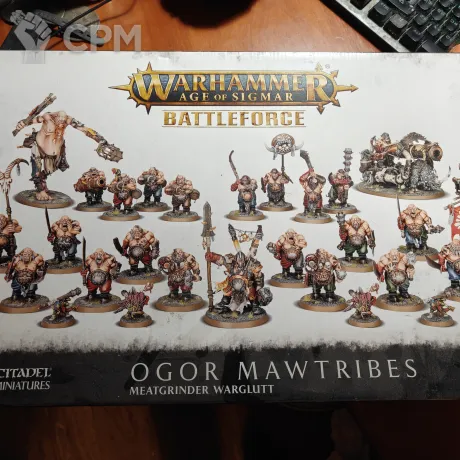 Описание картинки Ogor Mawtribes Battleforce – Meatgrinder Warglutt от Jumbony по цене 18 000руб | Свободный Рынок Миниатюр - СРМ