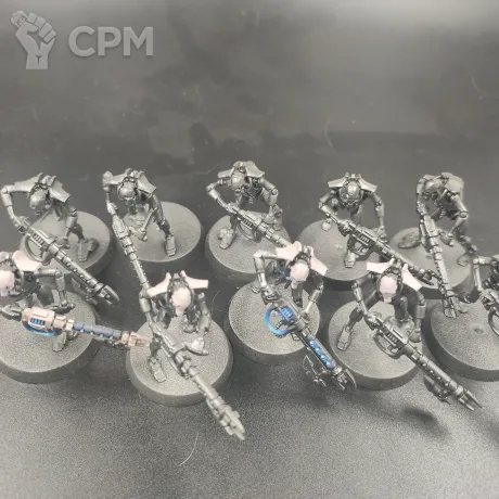 Описание картинки Necron warriors 10 штук - 2 от pan-vorona по цене 1 250руб | Свободный Рынок Миниатюр - СРМ