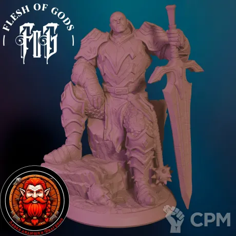 Описание картинки Кровавый командир от Falgrim's_shop по цене 76руб | Свободный Рынок Миниатюр - СРМ
