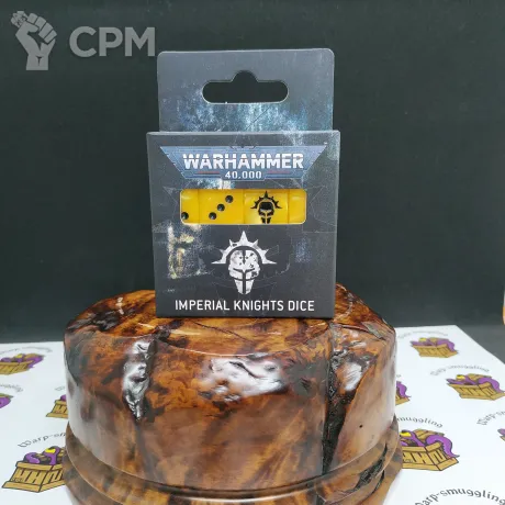 Описание картинки Imperial Knight Dice от Warp-Smuggling по цене 3 500руб | Свободный Рынок Миниатюр - СРМ