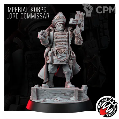 IMPERIAL KORPS LORD COMMISSAR - купить от Manufactorum76 по цене 250руб ...